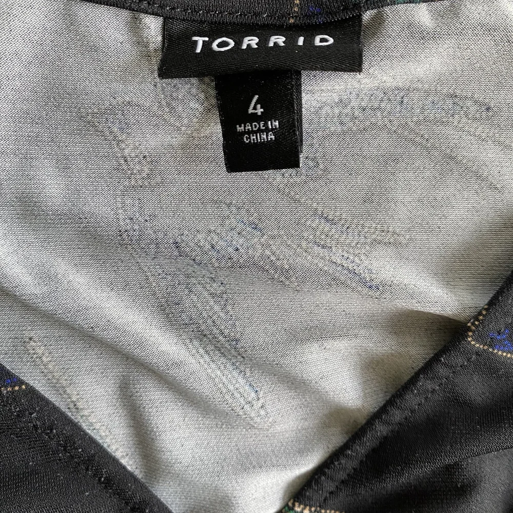 Torrid Mini Studio Knit Babydoll Dress With Long Sleeves Women’s Size 4 - Picture 7 of 8